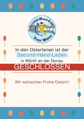 Plakat Second-Hand-Laden